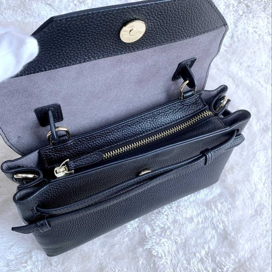 【ayaa】ほぼ未使用♪TOV トーヴ MIMI Mサイズブラックシボ革