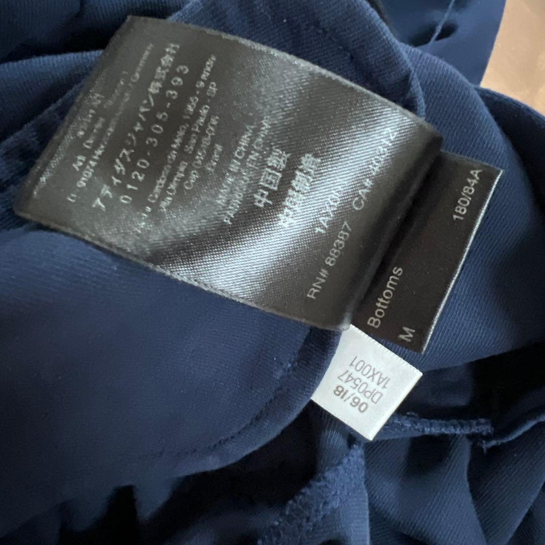 Y-3 サルエルパンツ　スリーストライプス　ネイビー