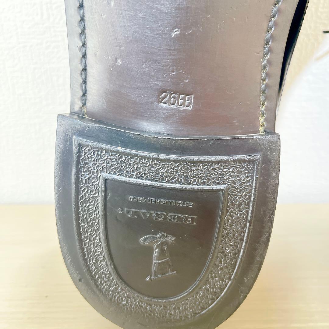 美品 REGAL リーガル ウィングチップ ブラック 26.0㎝★