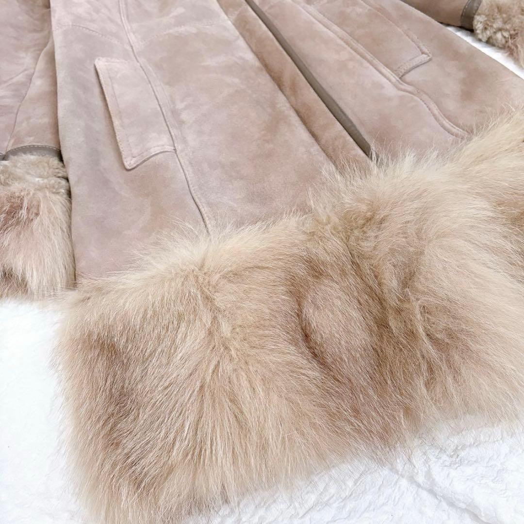 美品/定価25万✨ GRACE CLASSフォックスファー　ムートンコート