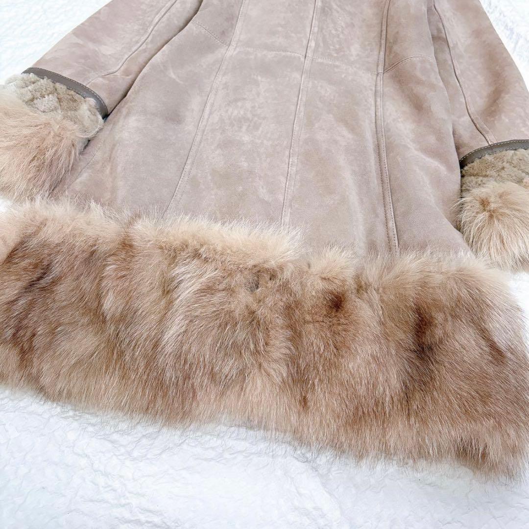 美品/定価25万✨ GRACE CLASSフォックスファー　ムートンコート