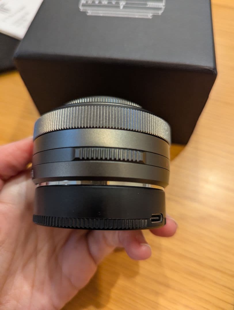 美品ttアルティザンTTArtisanAF 27mm f/2.8チタンブラック