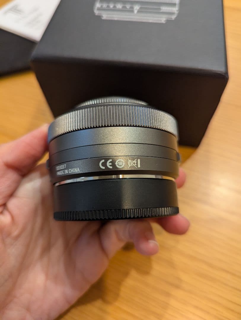 美品ttアルティザンTTArtisanAF 27mm f/2.8チタンブラック