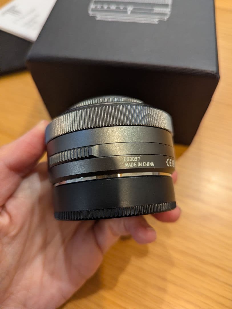 美品ttアルティザンTTArtisanAF 27mm f/2.8チタンブラック