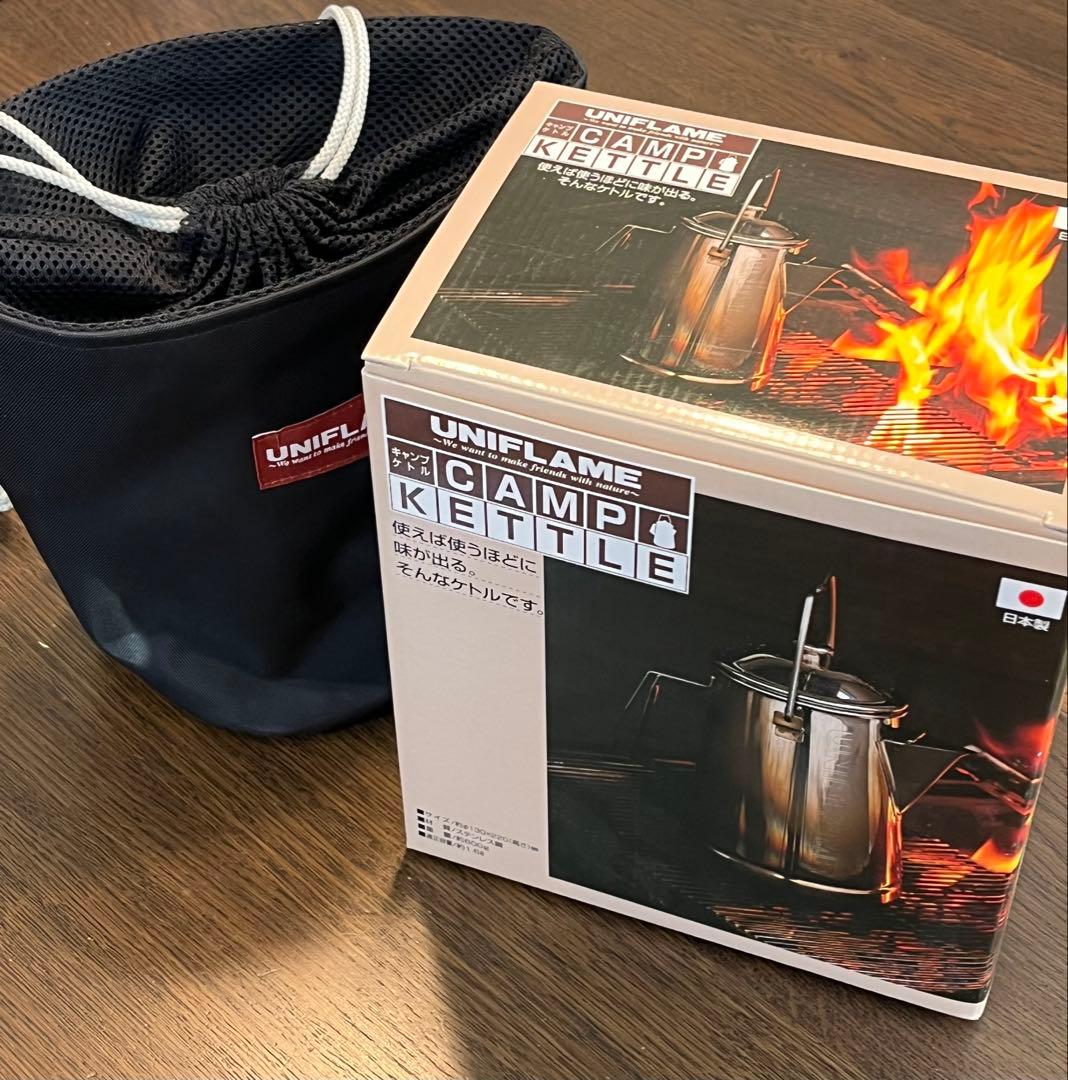 バーベキュー・調理用品 UNIFLAME CAMP KETTLE