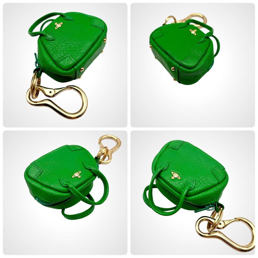 美品✨Vivienne Westwood Bag Charm Green