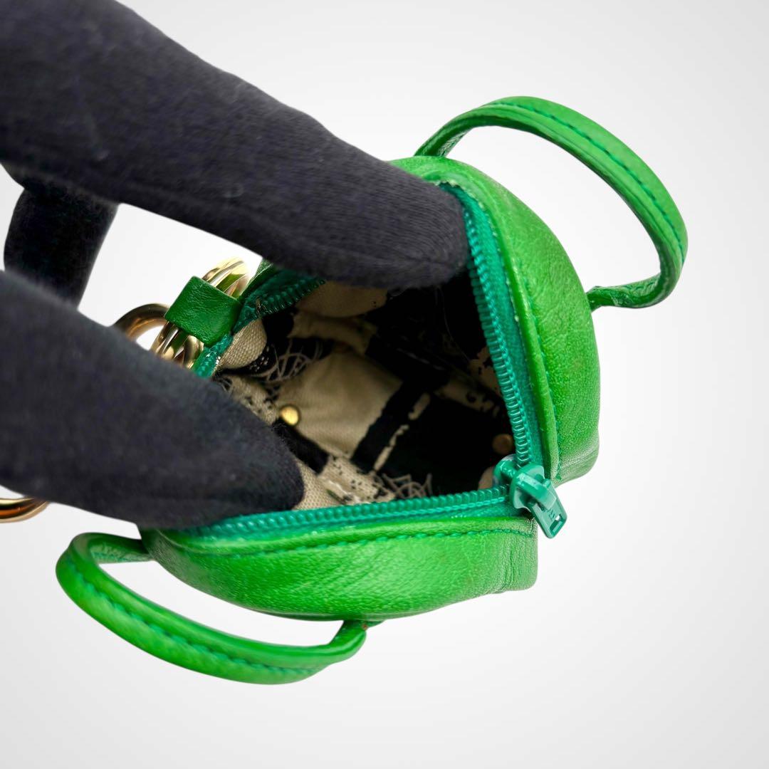 美品✨Vivienne Westwood Bag Charm Green