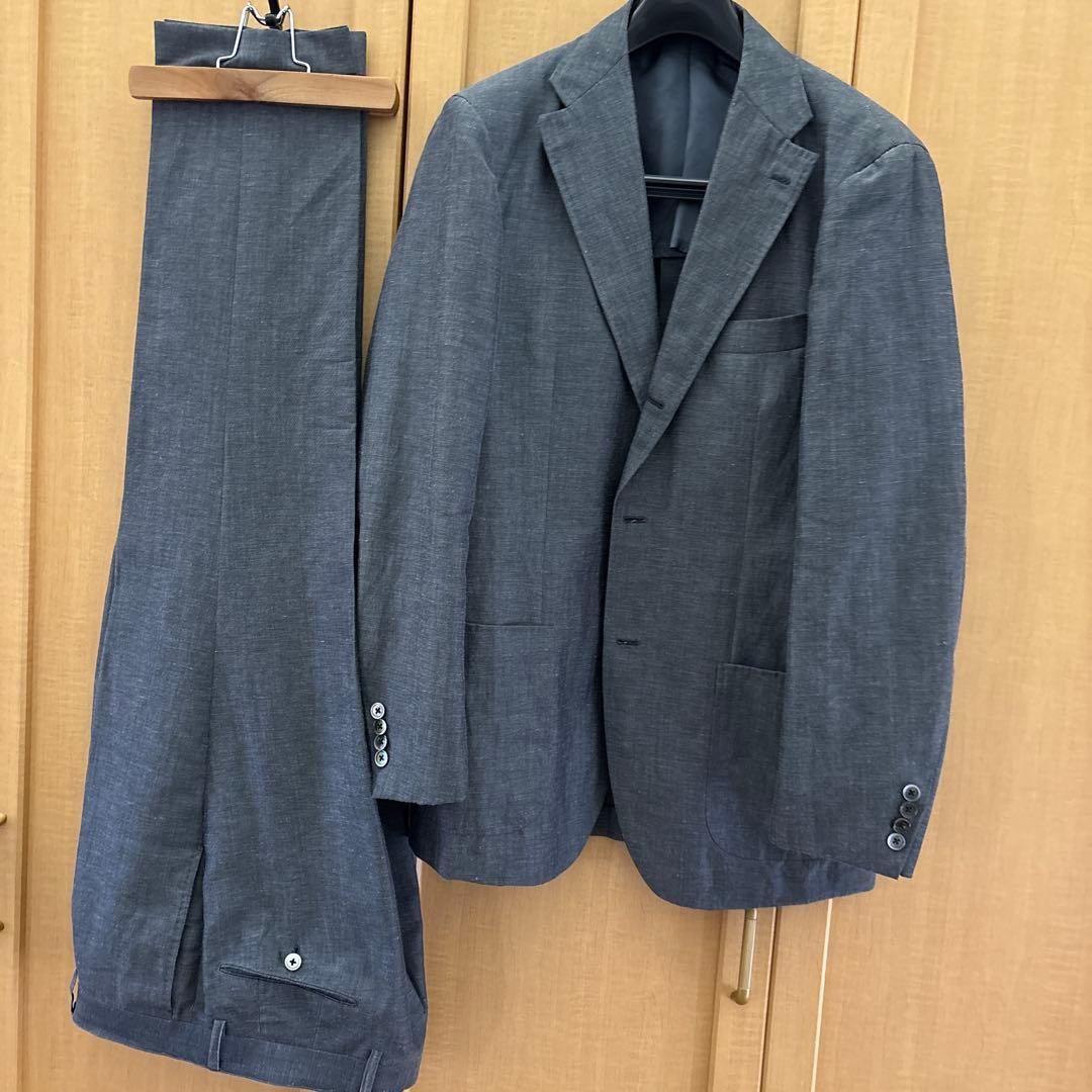 guji MADE BY RING JACKETウールリネンセットアップ 52