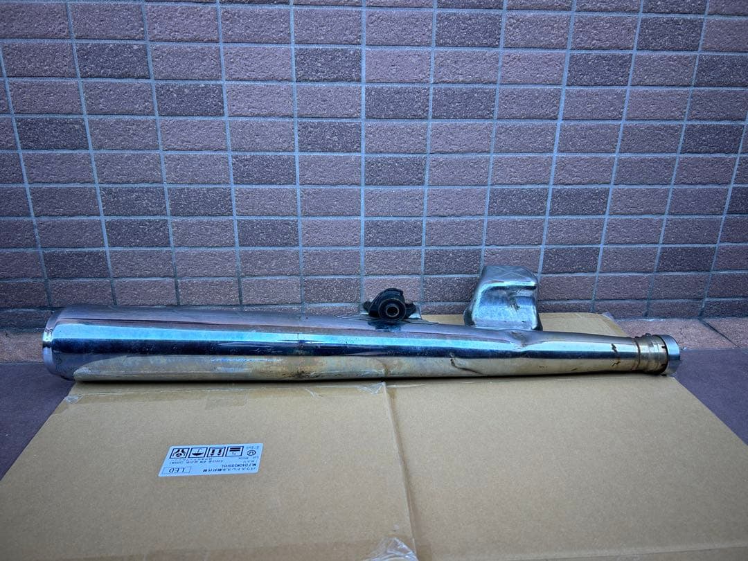 sr400純正マフラー1jr マフラー 取付ブラケット付き ブラケットのみok