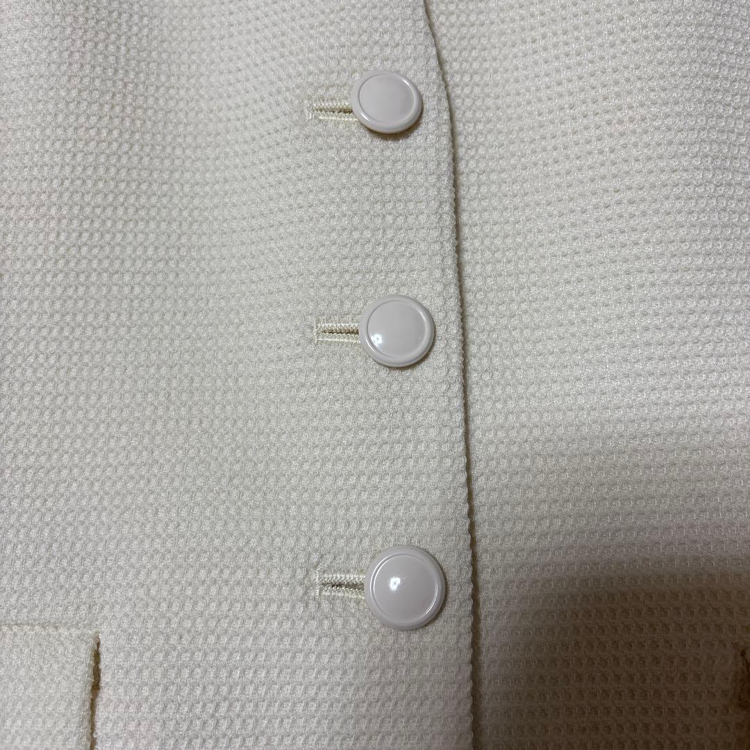 carly様　アナイ ワッフル ツイード ペプラム ジレ サイズ38