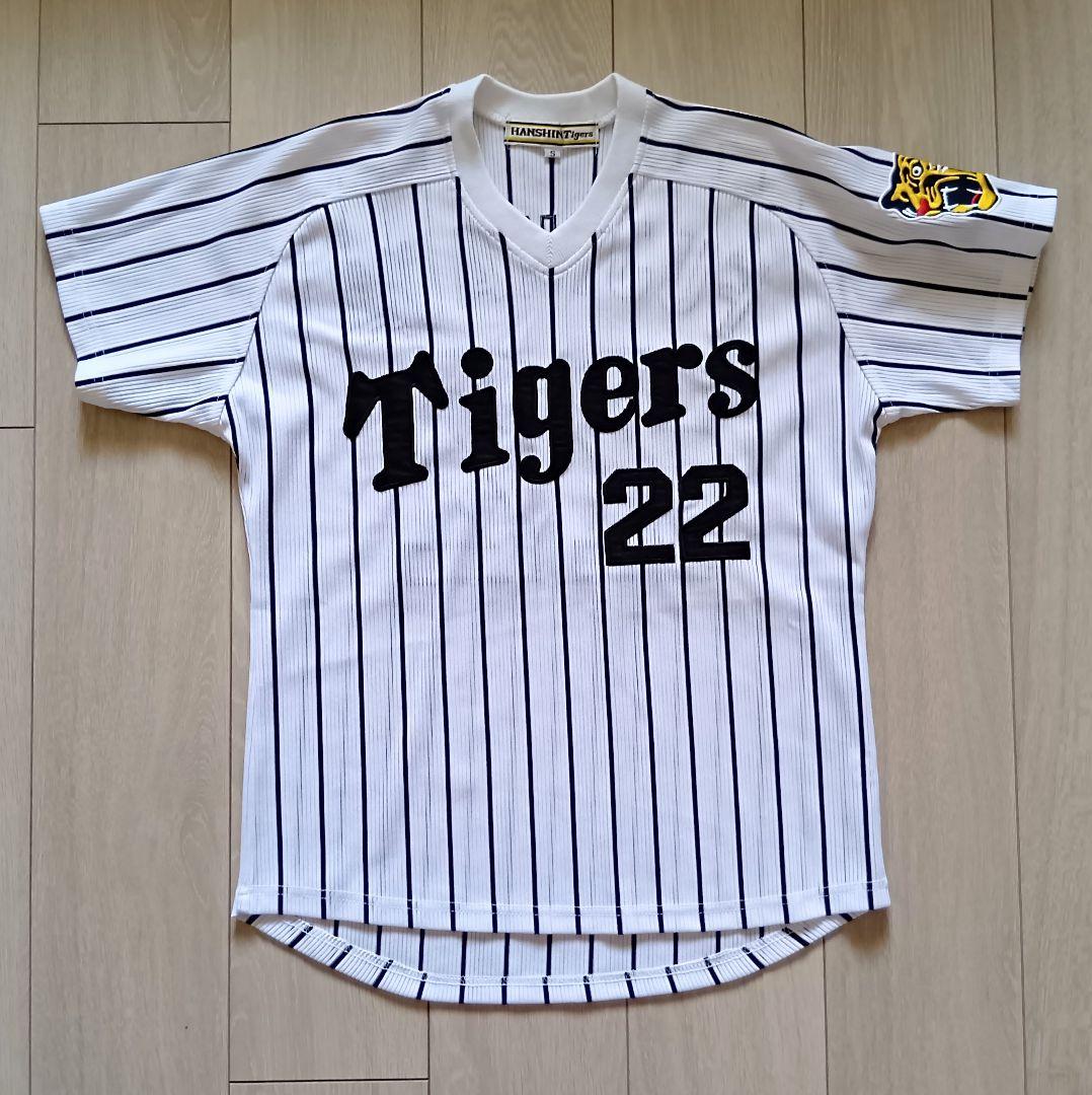 【限定　完売】阪神　タイガース　復刻　藤川　交流戦　ホーム　ユニフォーム　S