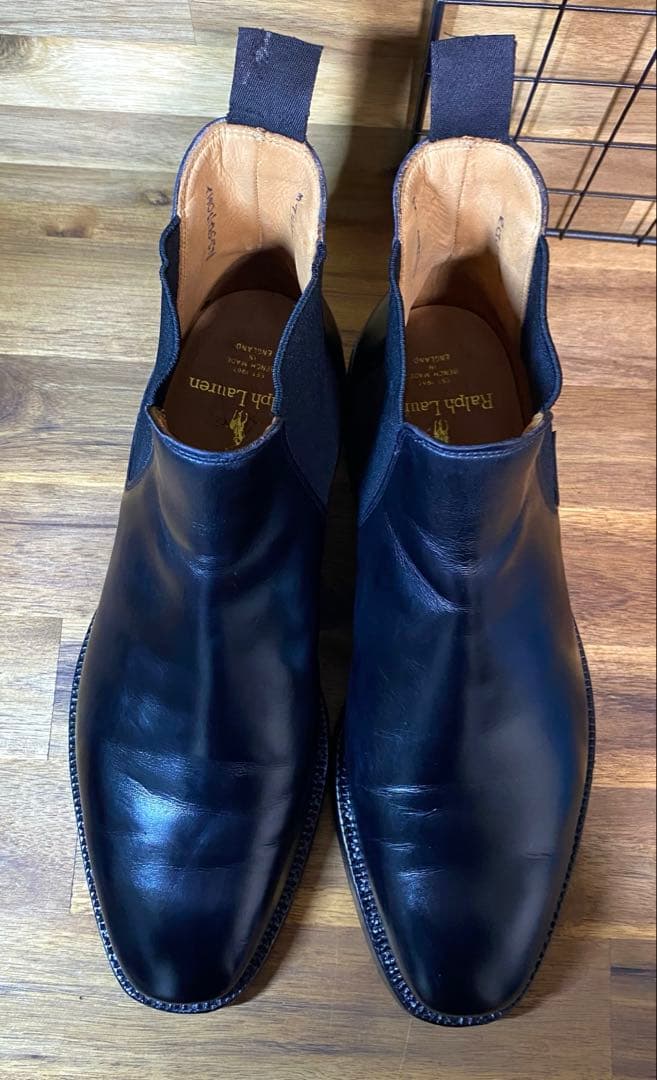 美品！Crockett&Jones ラルフローレン別注サイドゴアブーツ 7ハーフ