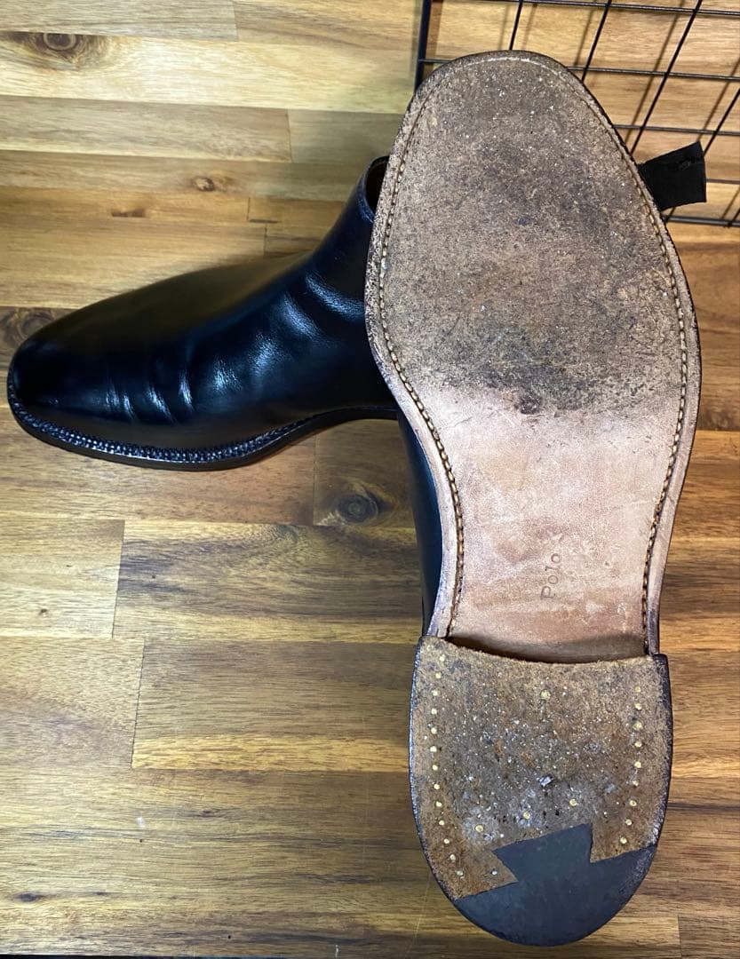 美品！Crockett&Jones ラルフローレン別注サイドゴアブーツ 7ハーフ