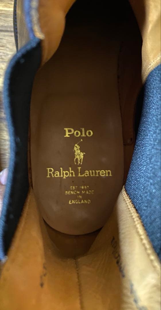 美品！Crockett&Jones ラルフローレン別注サイドゴアブーツ 7ハーフ