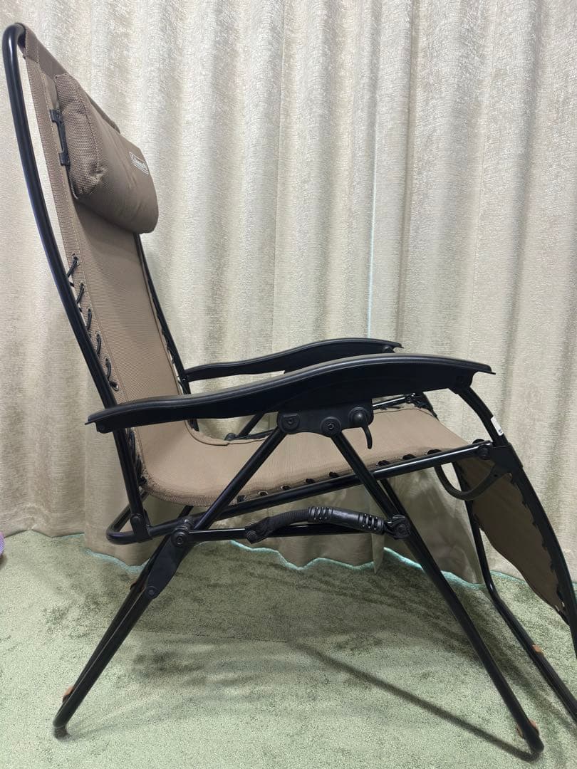 美品　送料込み　【Coleman／コールマン】インフィニティチェア　ベージュ