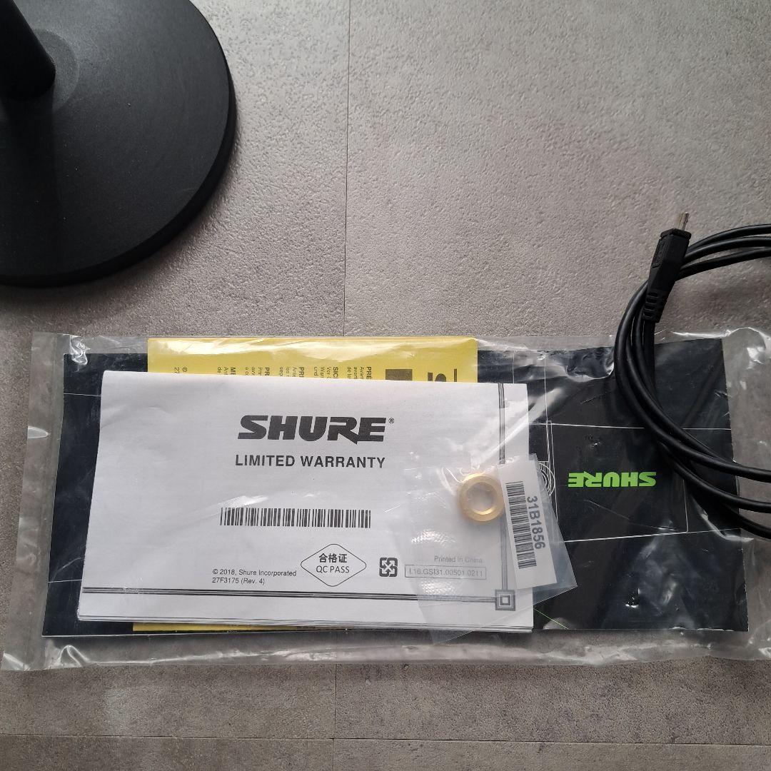 マ*イ様 SHURE MV7 ダイナミックマイク 本体 スタンド iPhone用