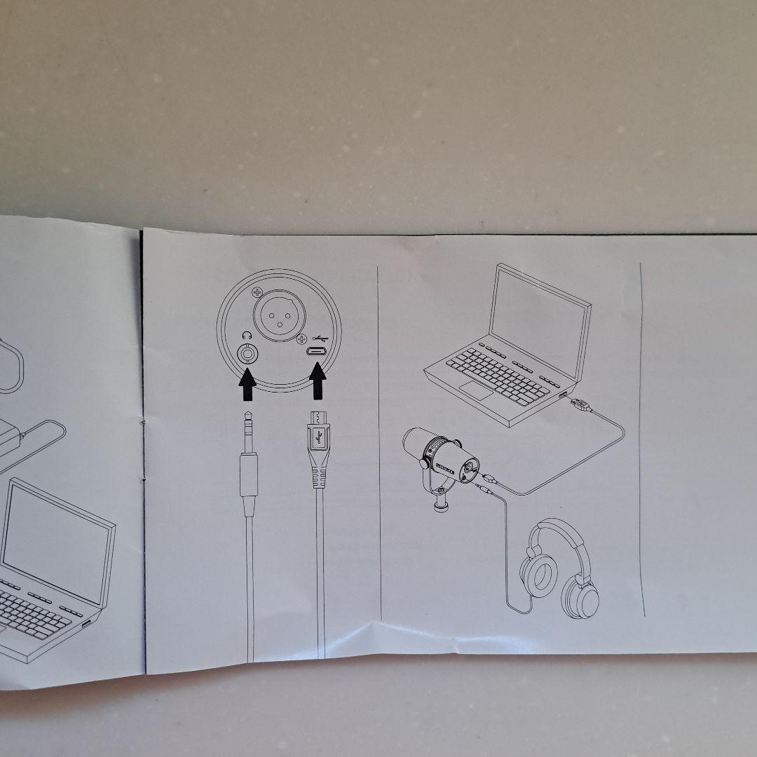 マ*イ様 SHURE MV7 ダイナミックマイク 本体 スタンド iPhone用