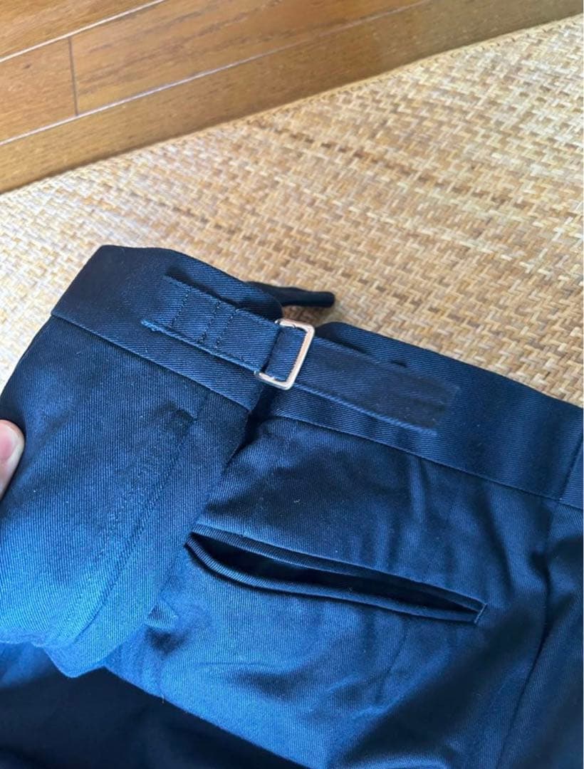 パンツ NEAT 16S COMA CHINO CLOTH WIDE TYPE2