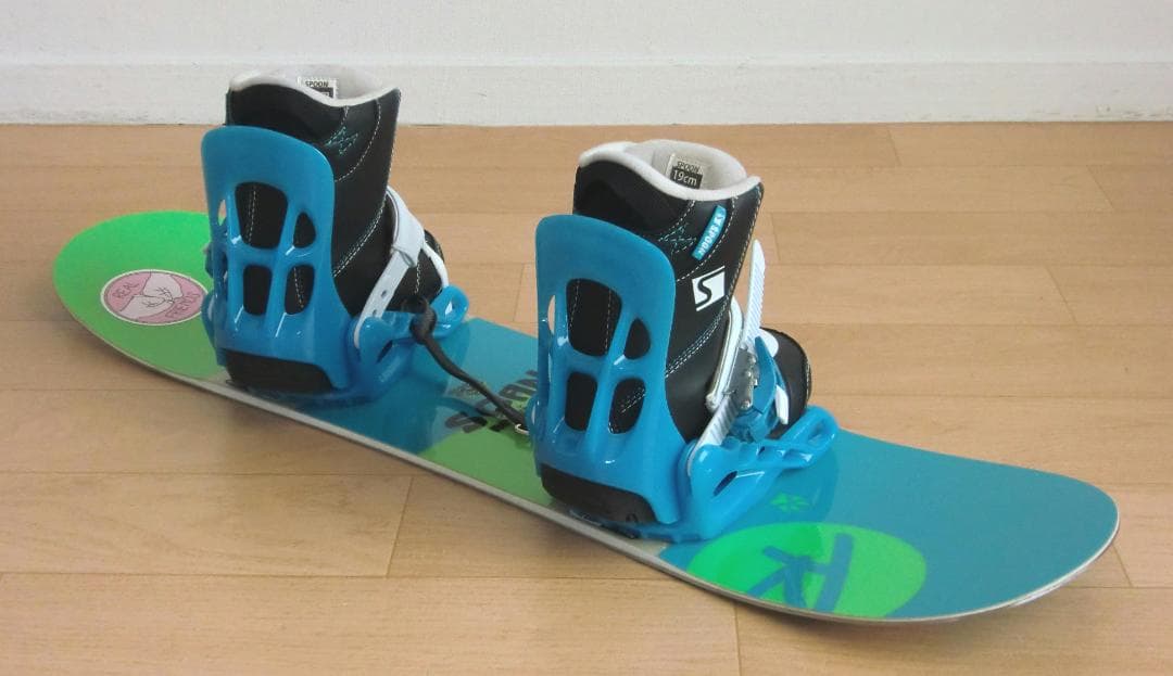 ■■1月限定■送料無料■子供用スノボセット■板80靴18.5-19■WAX済■■