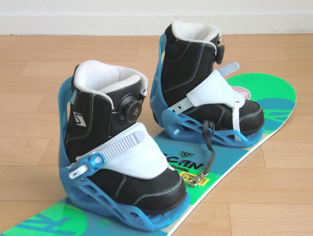 ■■1月限定■送料無料■子供用スノボセット■板80靴18.5-19■WAX済■■