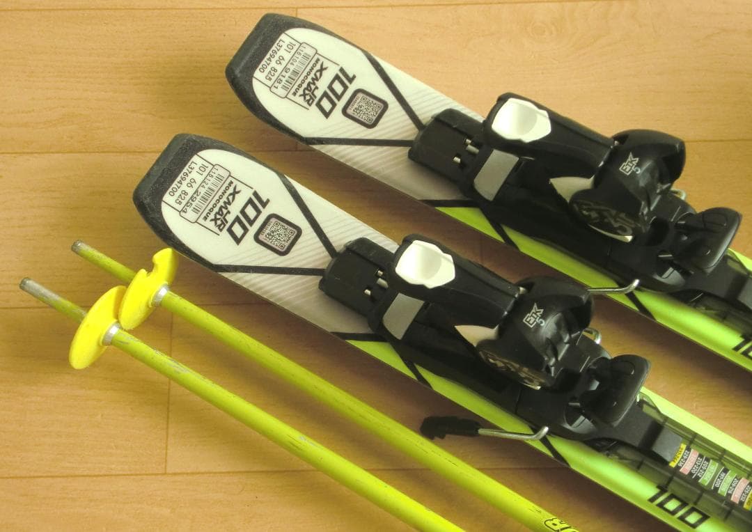 ■■11月限定■送料無料■サロモン■子供用スキー4点セット■100/20.5■■