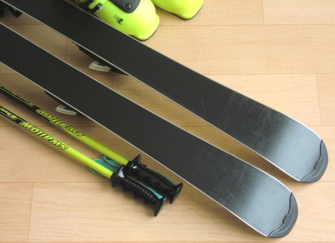 ■■11月限定■送料無料■サロモン■子供用スキー4点セット■100/20.5■■