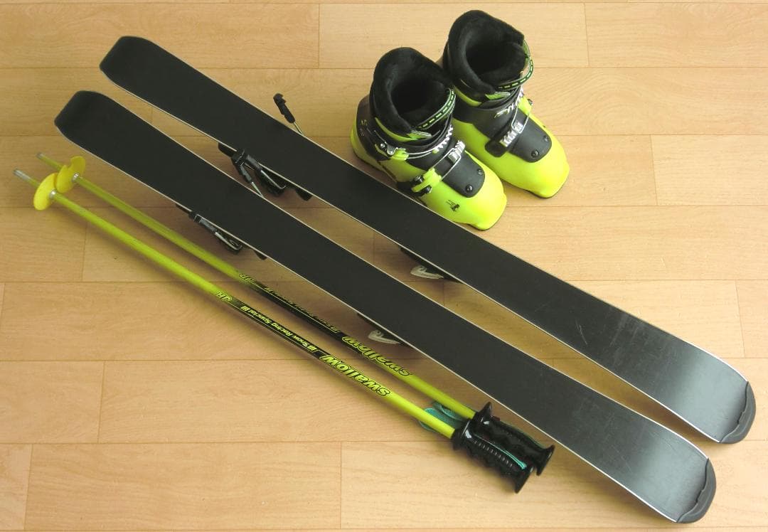 ■■11月限定■送料無料■サロモン■子供用スキー4点セット■100/20.5■■