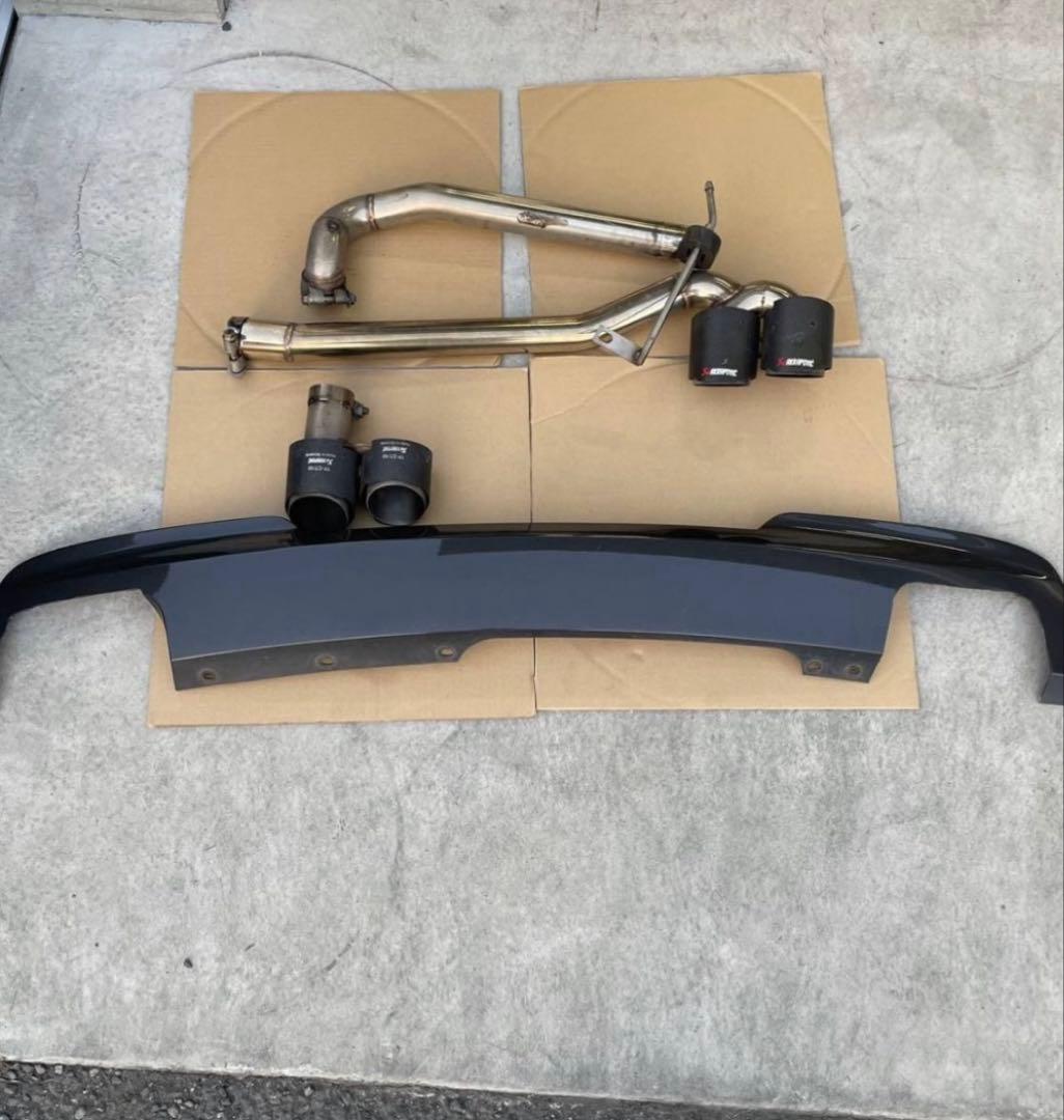  F10 5シリーズ マフラーカッター ディフューザー付き　 ポン太専用