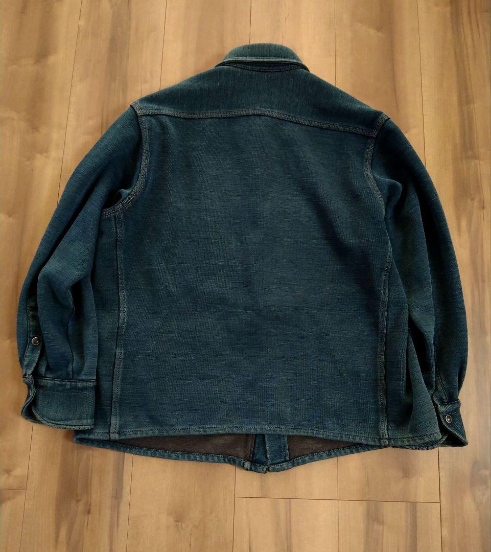 45rpm スウェットジャケット インディゴ 藍染