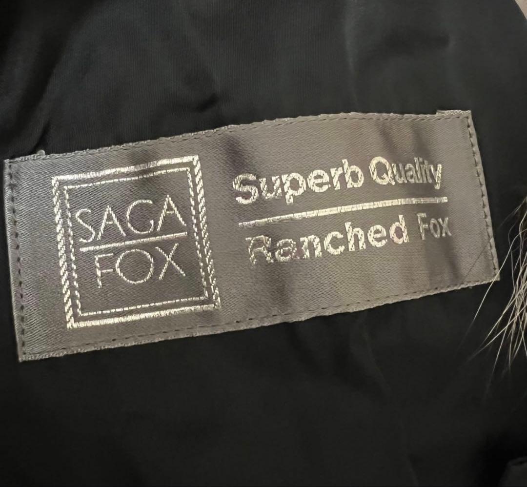 着丈120CM！美品！SAGA FOX シルバーフォックス ファーコート