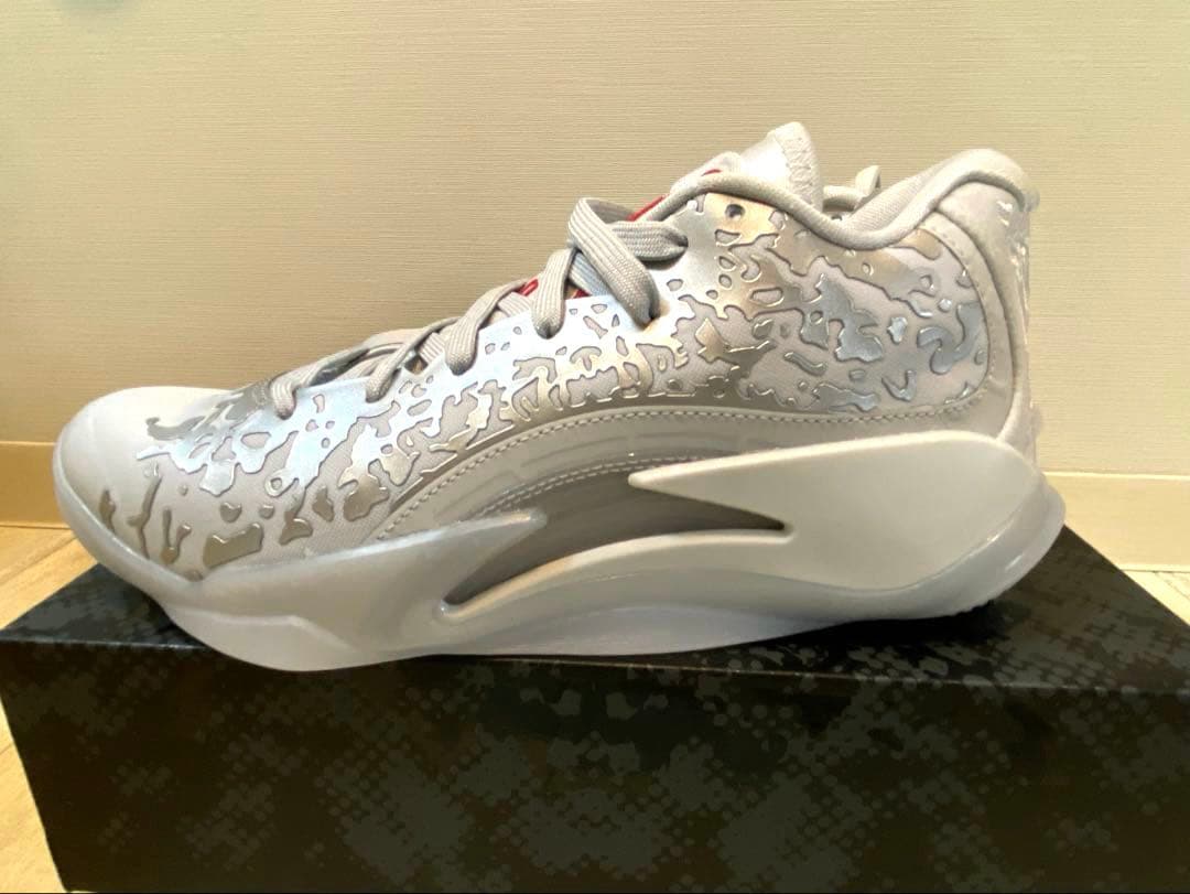 セール　ジョーダン　ザイオン3 PF リキッドメタル 25cm シルバー