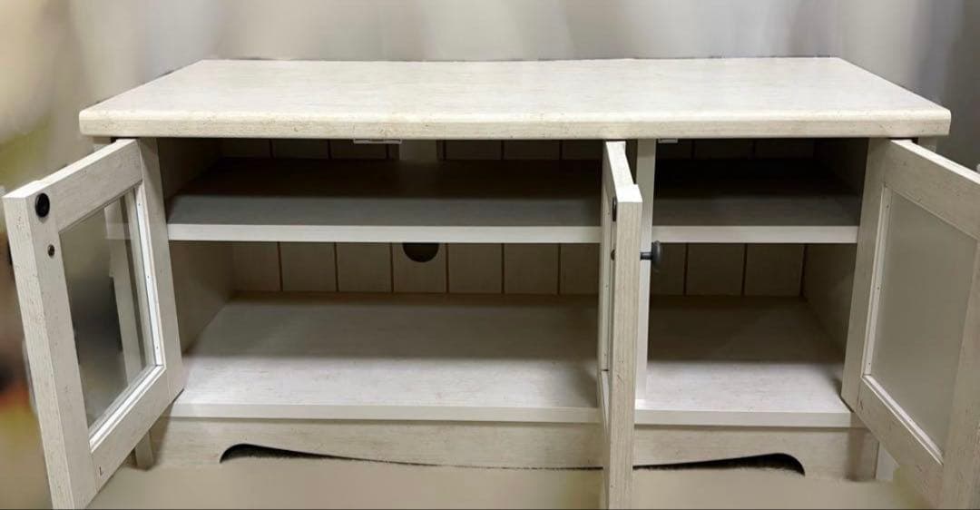 直接取引OK ニトリ　テレビ台　ローボード(リズバレー SLM80WH)