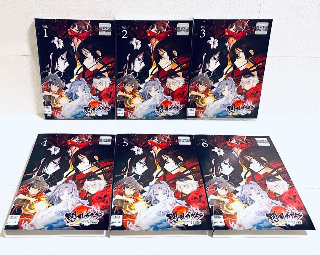 閃乱カグラ　(全６巻)+東京妖魔篇(全６巻) 【全12巻】　　DVD 全巻