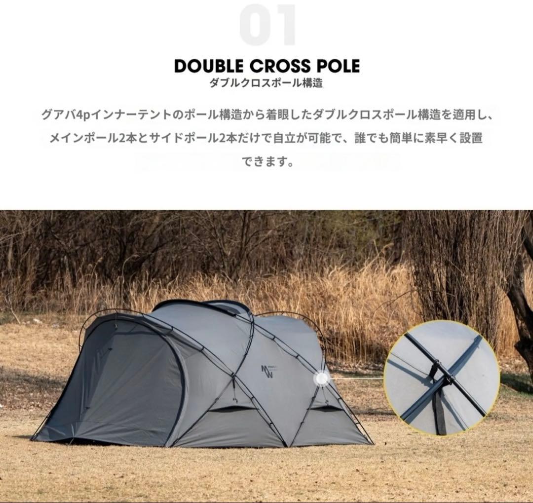 ミニマルワークス　シェルターGHE TPU1枚+メッシュ2枚セット　タンカラー