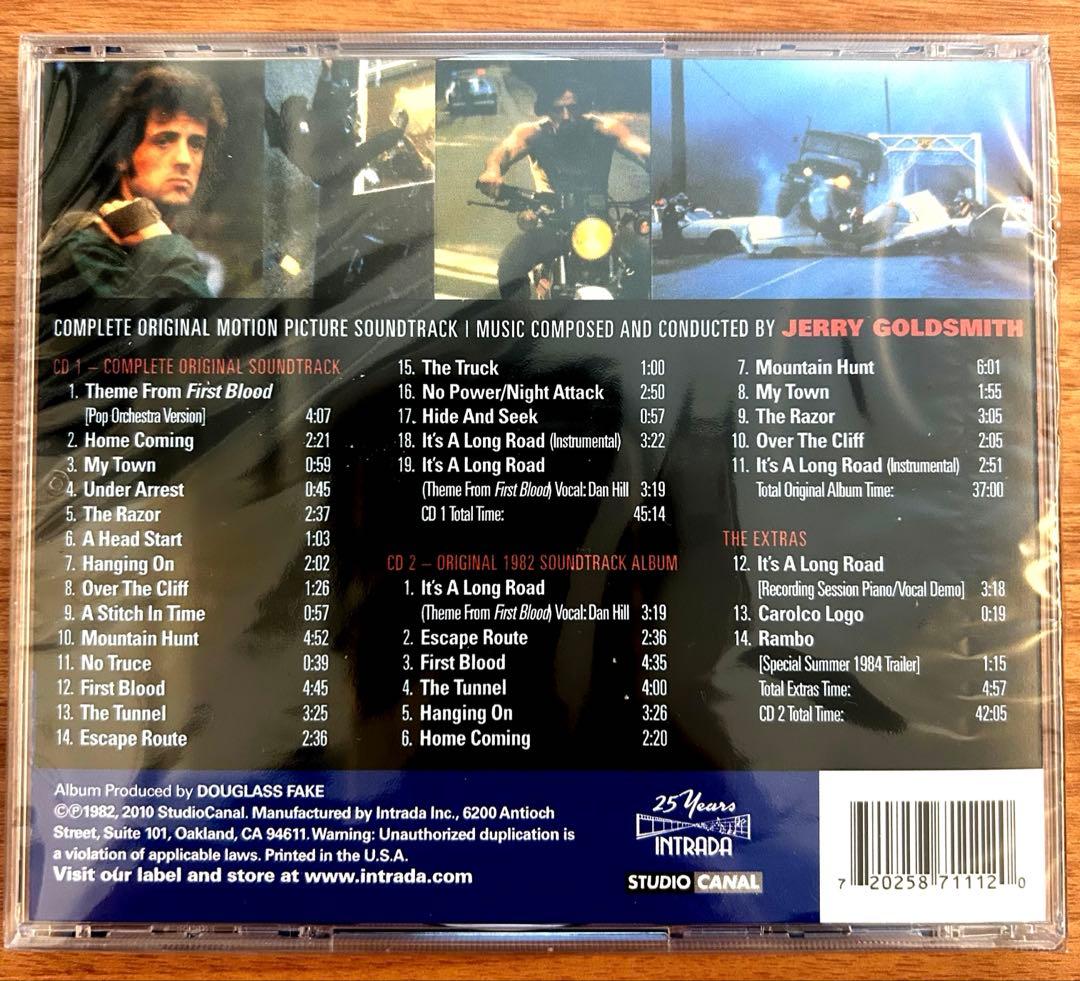 未開封『ランボー』サントラ拡張盤（2010年盤）