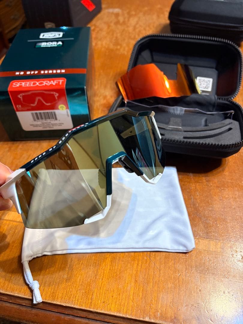 100% Speedcraft BORA ワンハンドレッド サングラス