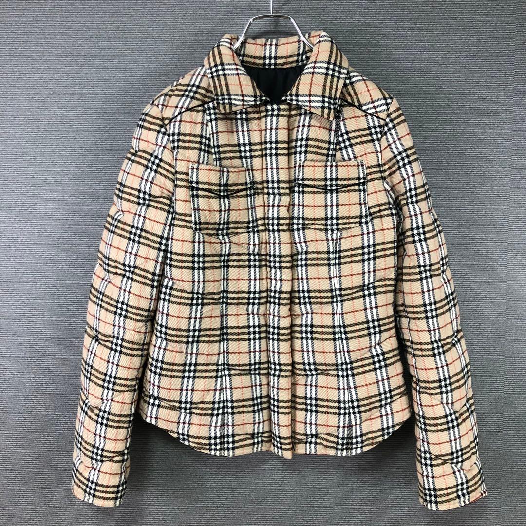 BURBERRY ノバチェック リバーシブル キルティング ジャケット 40