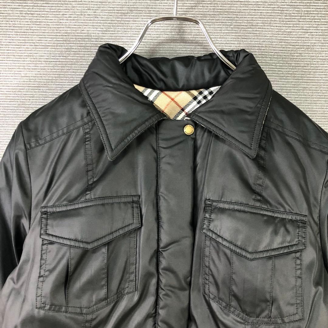 BURBERRY ノバチェック リバーシブル キルティング ジャケット 40