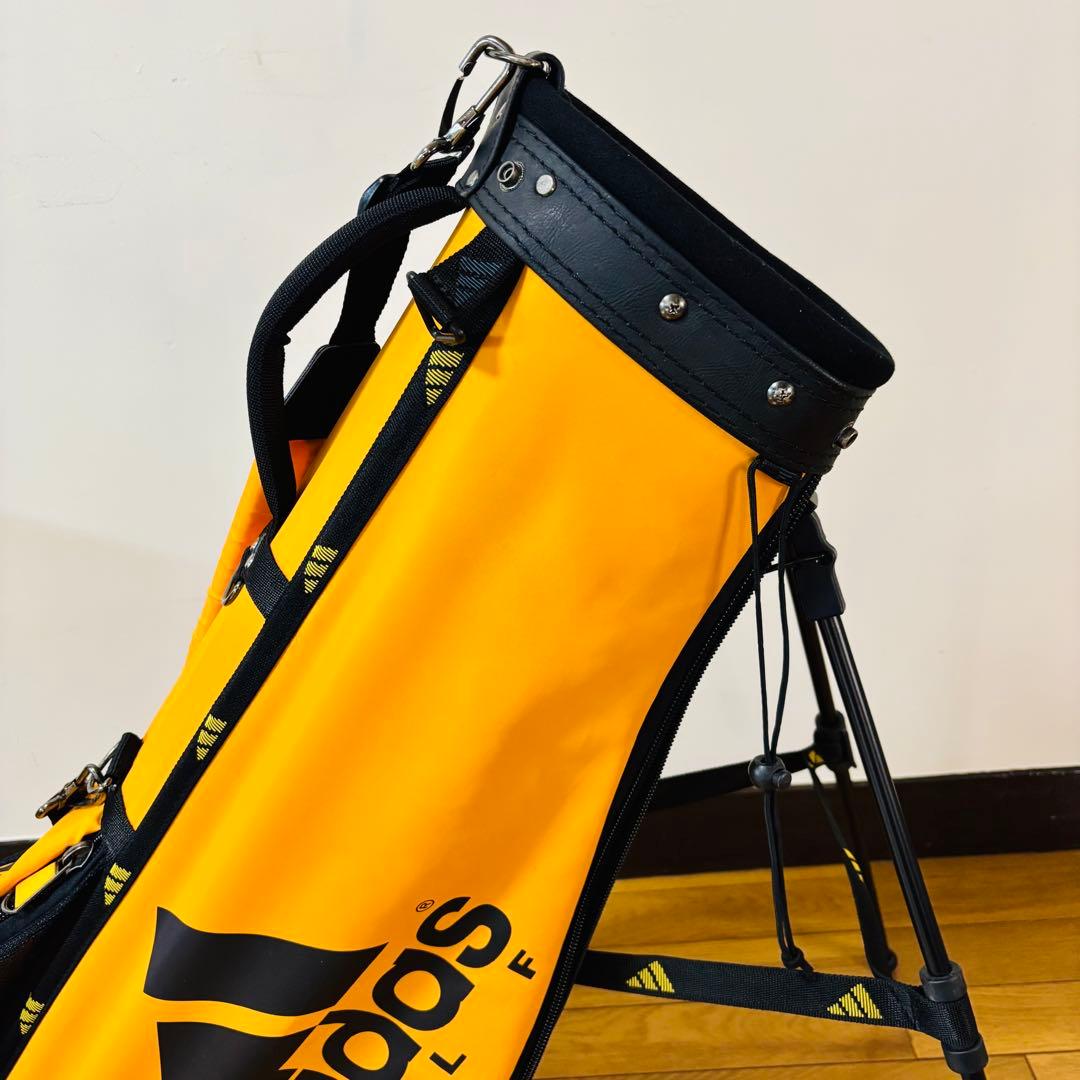 【希少品】adidas アディダス　キャディバッグ スタンド式　3分割　送料込み