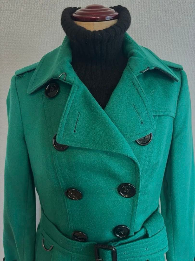 超美品バーバリー最高級カシミヤトレンチコート