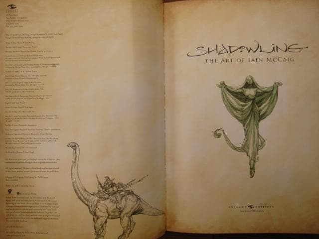 アート・デザイン・音楽 Shadowline : The Art of Iain McCaig