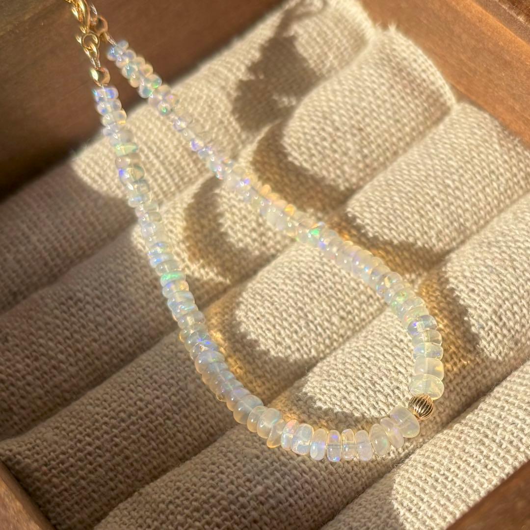 ☆uni様☆確認用ページ プレシャスオパール ブレスレット 14kgf