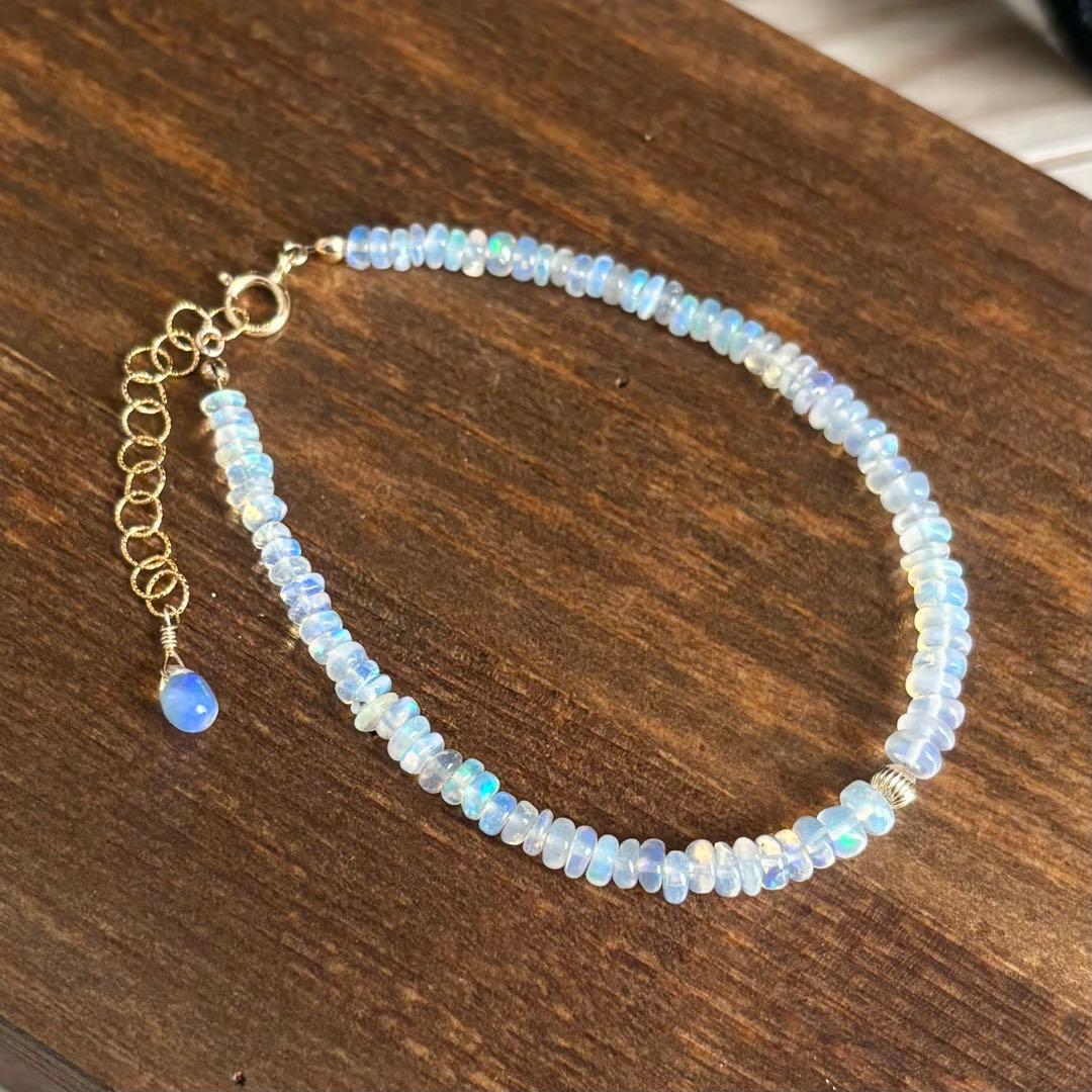 ☆uni様☆確認用ページ プレシャスオパール ブレスレット 14kgf