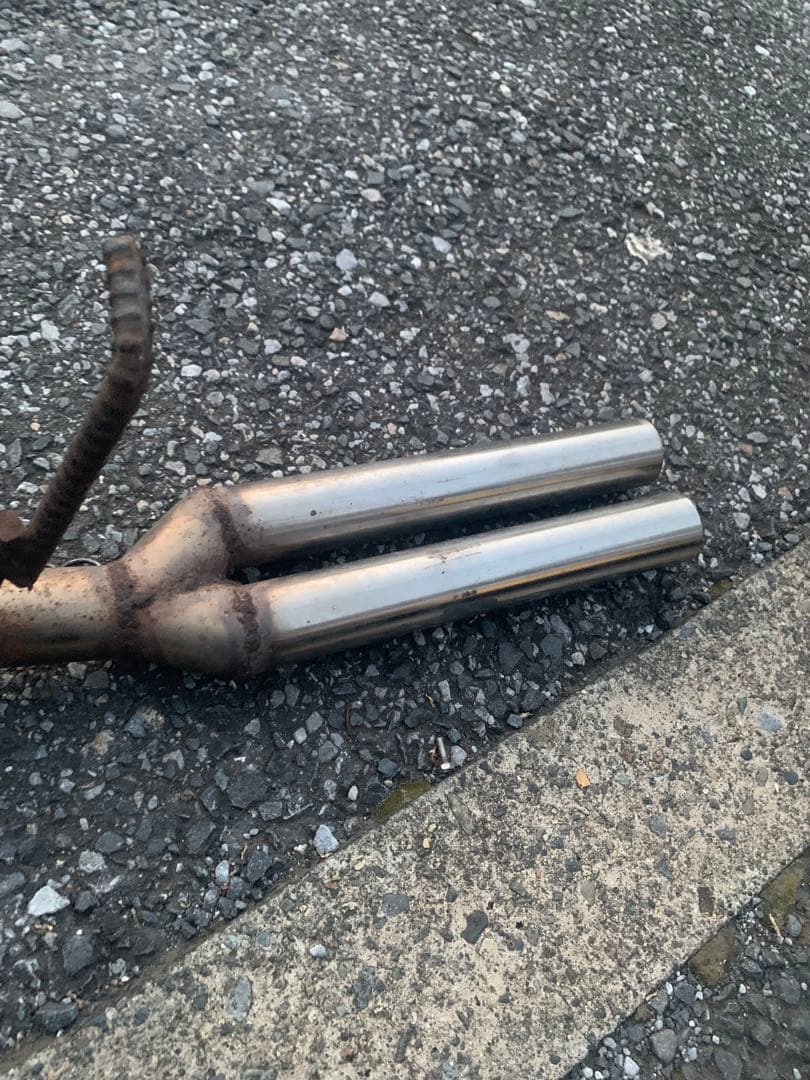 ミラ　l275用　マフラー　デュアル　ストレート　ワンオフ　ミラココアにも⭐︎