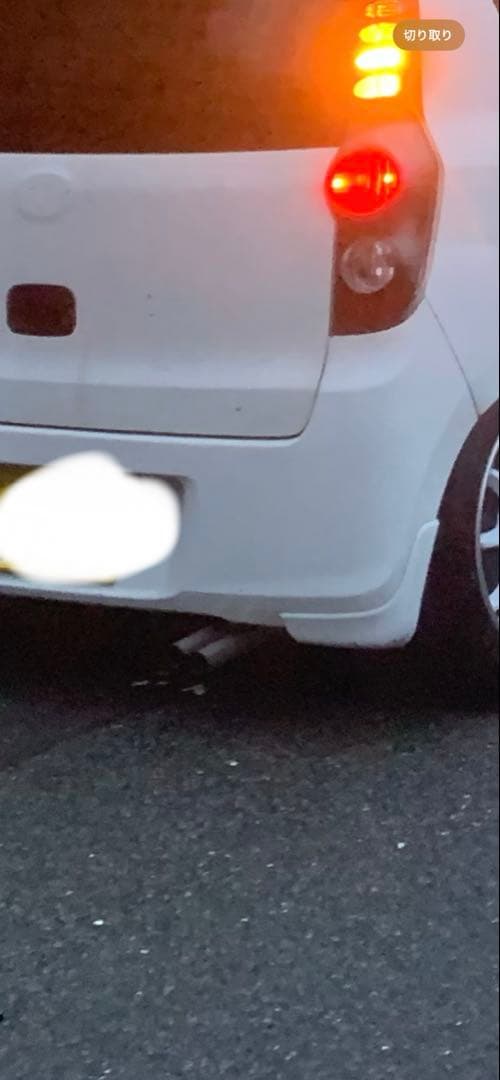 ミラ　l275用　マフラー　デュアル　ストレート　ワンオフ　ミラココアにも⭐︎