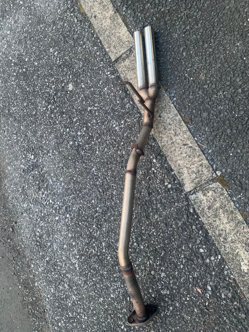 ミラ　l275用　マフラー　デュアル　ストレート　ワンオフ　ミラココアにも⭐︎