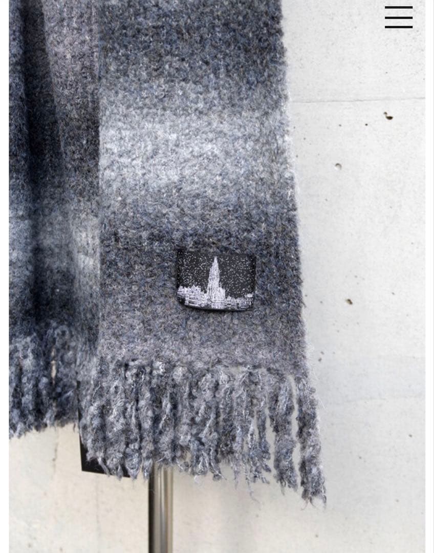 定価2万円　th products Inflated Scarf MONO