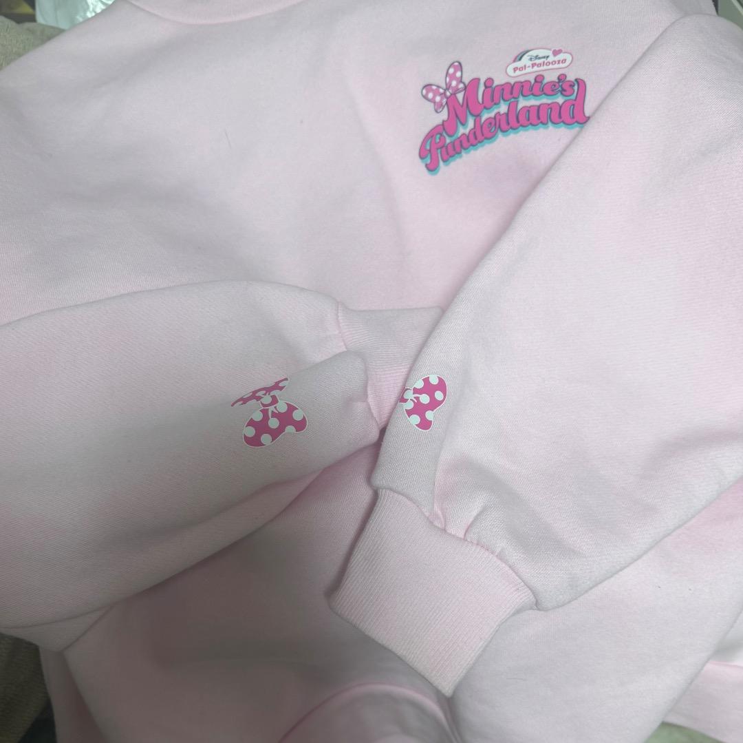 ディズニー　パルパルーザ　トレーナー　キャップ　ミニーのファンダーランド