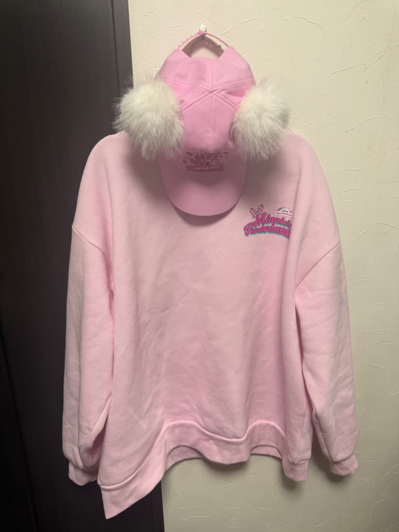 ディズニー　パルパルーザ　トレーナー　キャップ　ミニーのファンダーランド