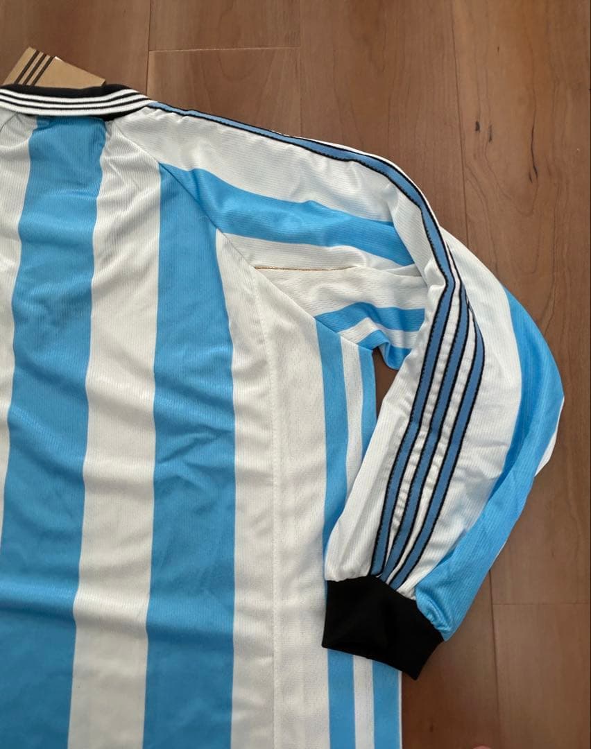 【レア・新品タグ付き】アルゼンチン代表 98-99 長袖 ユニフォーム 当時品